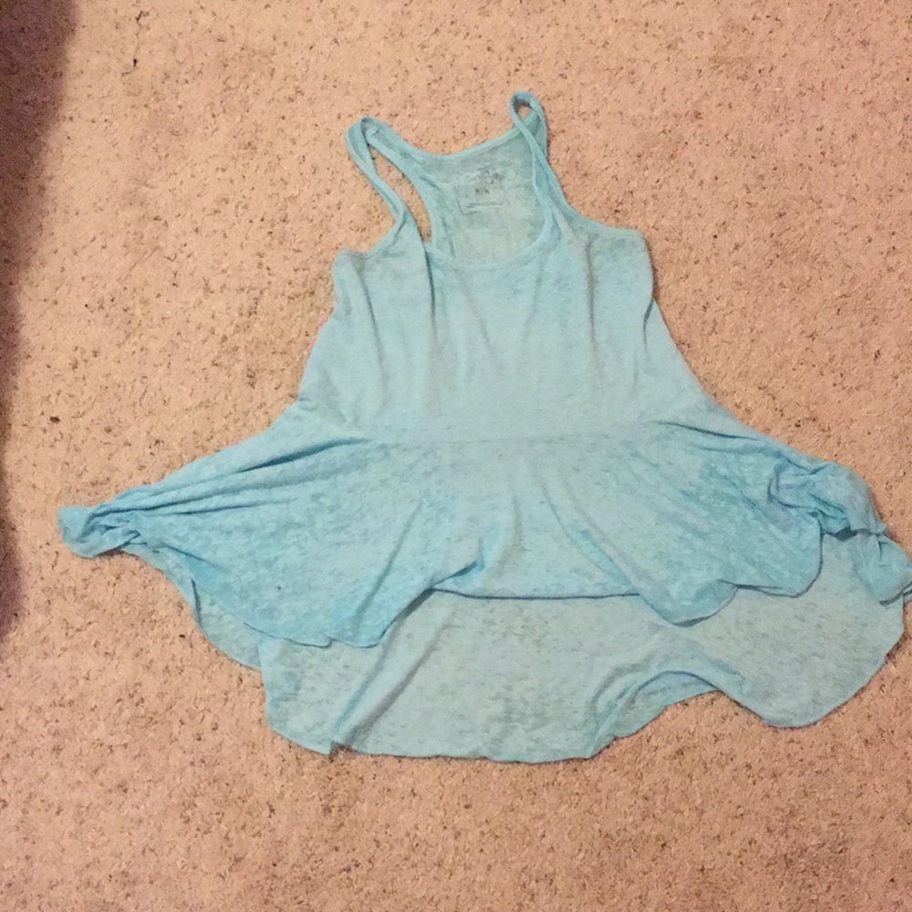 Blue tank top